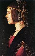 PREDIS, Ambrogio de Portrait of a Woman age oil painting reproduction